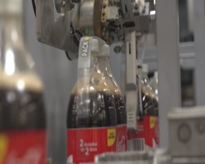 Imágenes de la fabricación de Coca-Cola