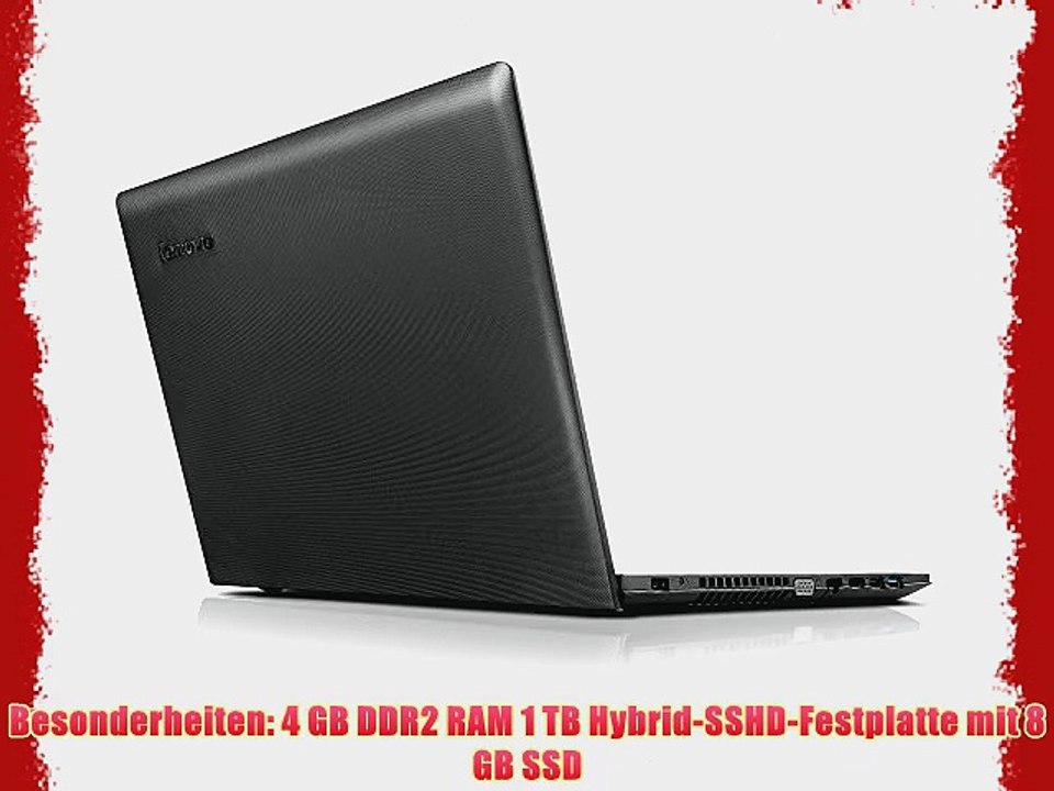 Lenovo Z50-75 396 cm (156 Zoll HD TN) Notebook (AMD A10-7300 32 GHz 4GB RAM Hybrid 1 TB HDD