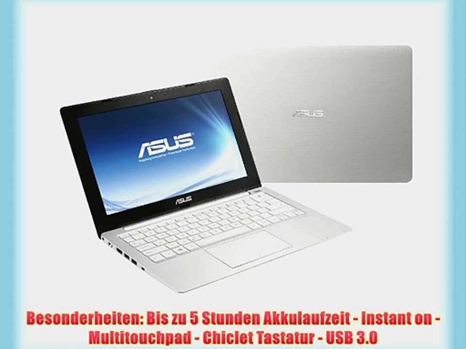 Asus F201E-KX062H 295cm (116 Zoll) Netbook (Intel Celeron 847 11 GHz 2 GB RAM 320 GB HDD Intel