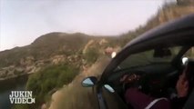 CRAZY Cliff Driving Crash BMW M3 Drives Off Cliff