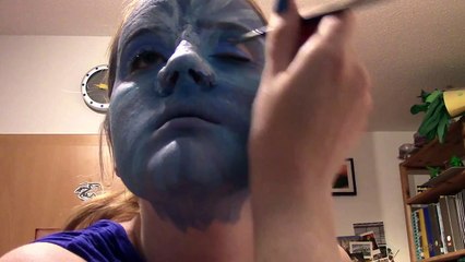 Body Painting: Neytiri (Avatar) | elleth