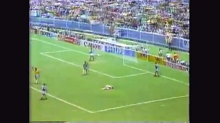 Brasil vs Francia, México 86