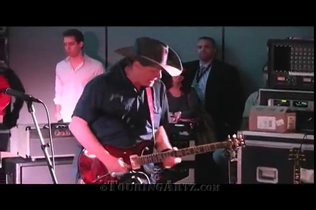 Ted Nugent performing "Stranglehold" live at NAMM 2010 for PRS Guitars