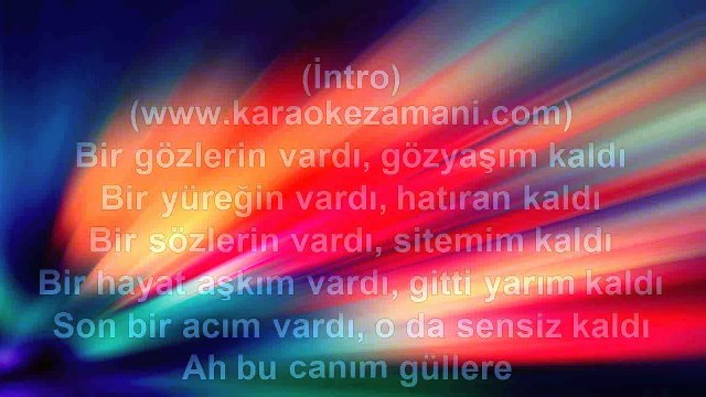 Gökhan Türkmen - Dön - 2008 TÜRKÇE KARAOKE