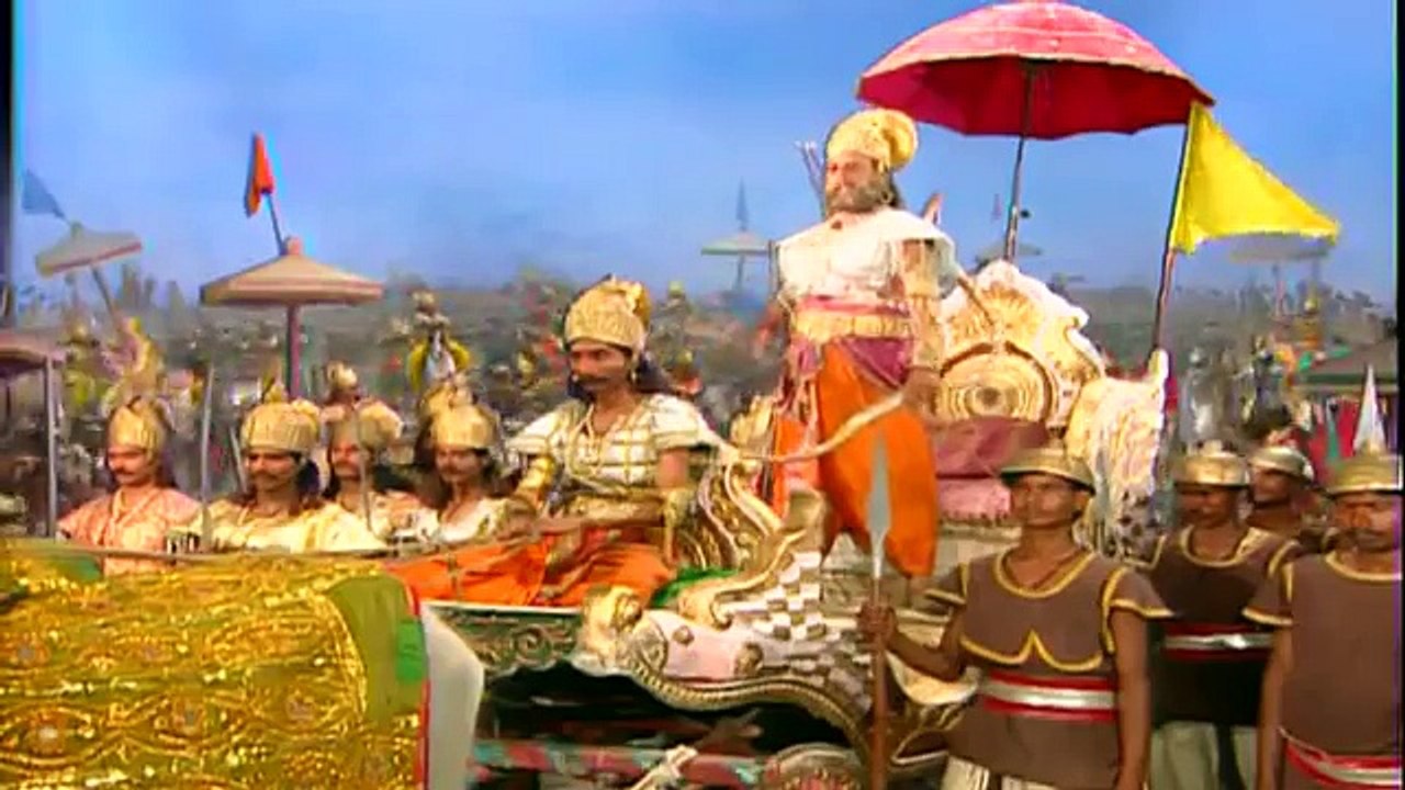 0721 KRISHNA STORY -- MAHABHARAT -- DEATH OF VIRAT'S SON UTTANG