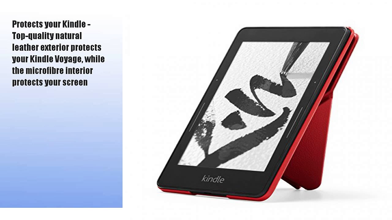 Leather Origami Case for Kindle Voyage (7th Generation