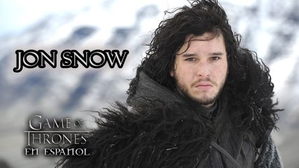 Jon Snow en Game of Thrones en Español 2015 Especial