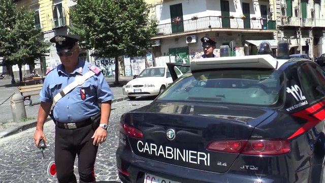 Napoli - Spari nella notte alla Sanità, ferito un 20enne (04.08.15)