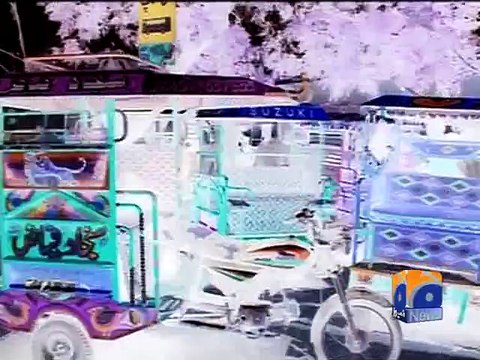 Qingqi Rickshaw banned in Sindh-Geo Reports-06 Aug 2015