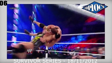 Top10Cn : Meilleurs moments du PPV Survivor Series
