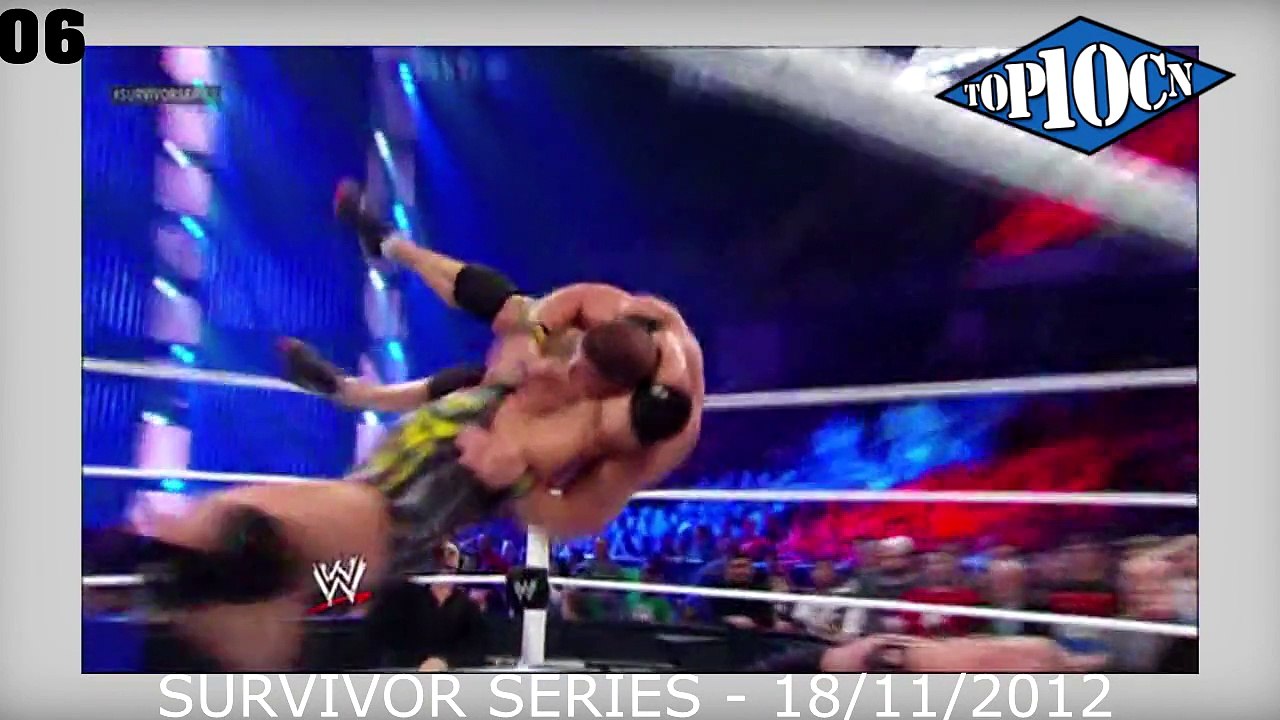 Top10Cn : Meilleurs moments du PPV Survivor Series