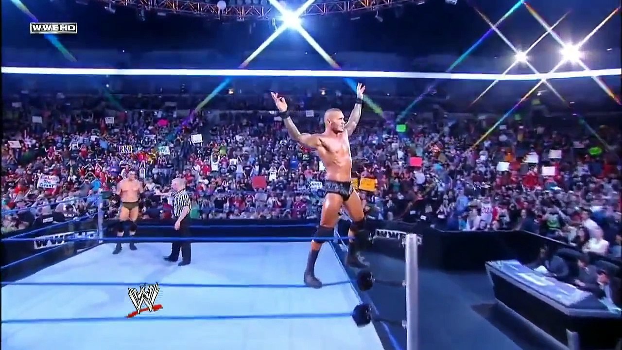 Randy Orton vs Wade Barrett No Disqualification match - Friday Night Smackdown