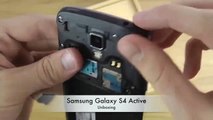 Samsung Galaxy S4 Active Unboxing