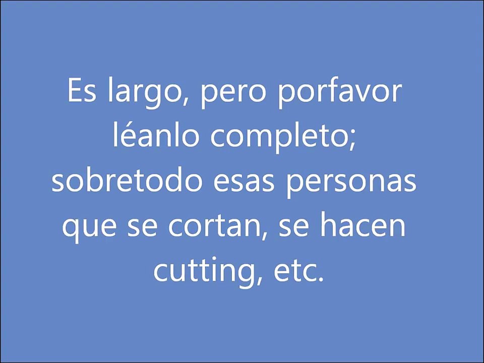 REFLEXION SOBRE EL SUICIDIO.