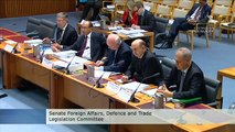 Foreign Affairs Defence & Trade Estimates Hearing