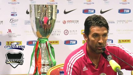 SHANGHAI - CONFERENZA buffon 6 AGOSTO
