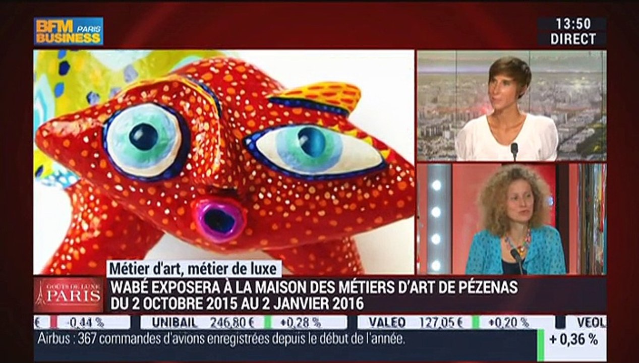 Métiers d'art, Métiers de luxe: Créatrice de papier mâché, Wabé - 06/08