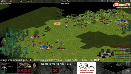 Tứ Hùng 2014, GameTV vs Hà Nội 28 5 2014 T4