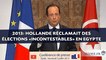 Hollande réclamait en juillet 2013 des élections «incontestables» en Egypte