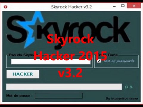 Trouver un mot de passe Skyrock - Pirater un compte Skyrock [TUTO 2015]