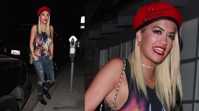 Rita Ora Dances In Bodysuit To Celebrate New Single