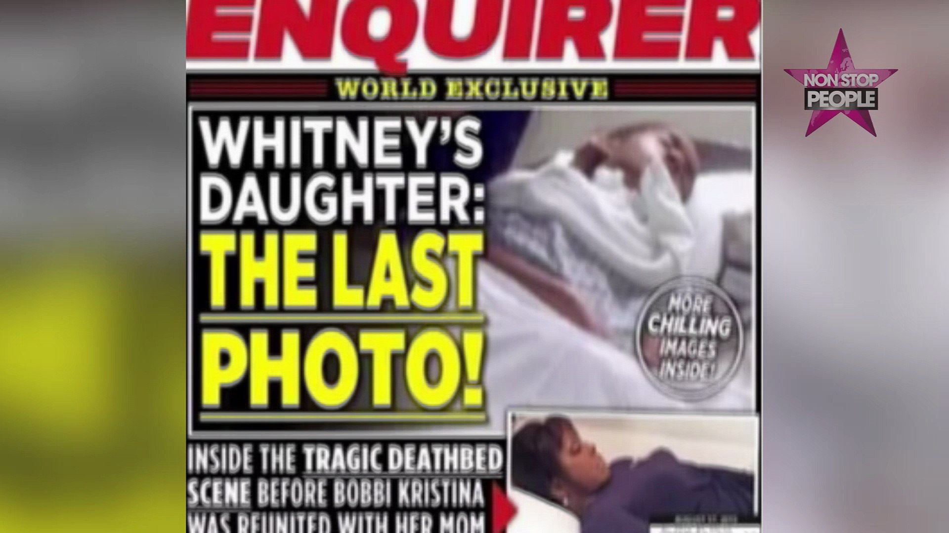 Photo Whitney Houston Morte Dans Son Cercueil Bobbi Kristina : la photo sur son lit de mort dévoilée ! - Vidéo Dailymotion