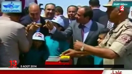 L’Égypte inaugure son nouveau canal de Suez