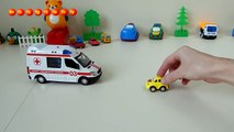 Cars Cartoon   City of machines   16 seriya  Repair ambulances  educational cartoons