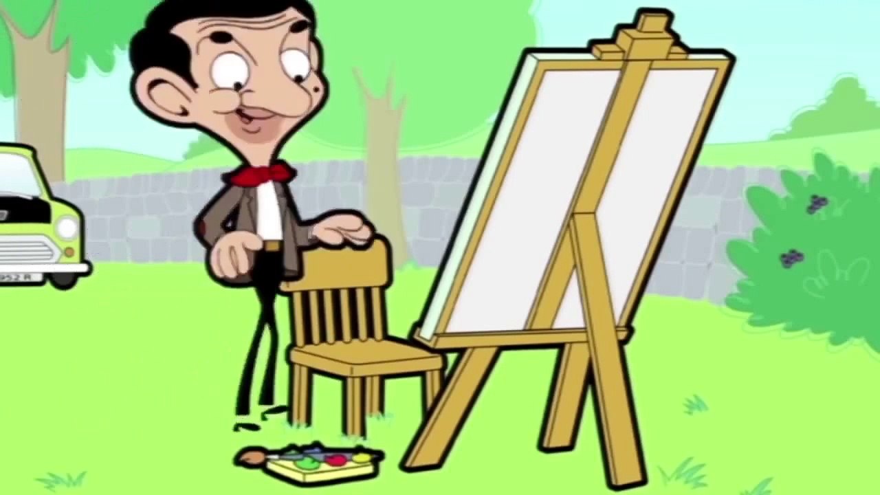 Mr Bean - Painting the countryside -- malerei Artful Bean HD