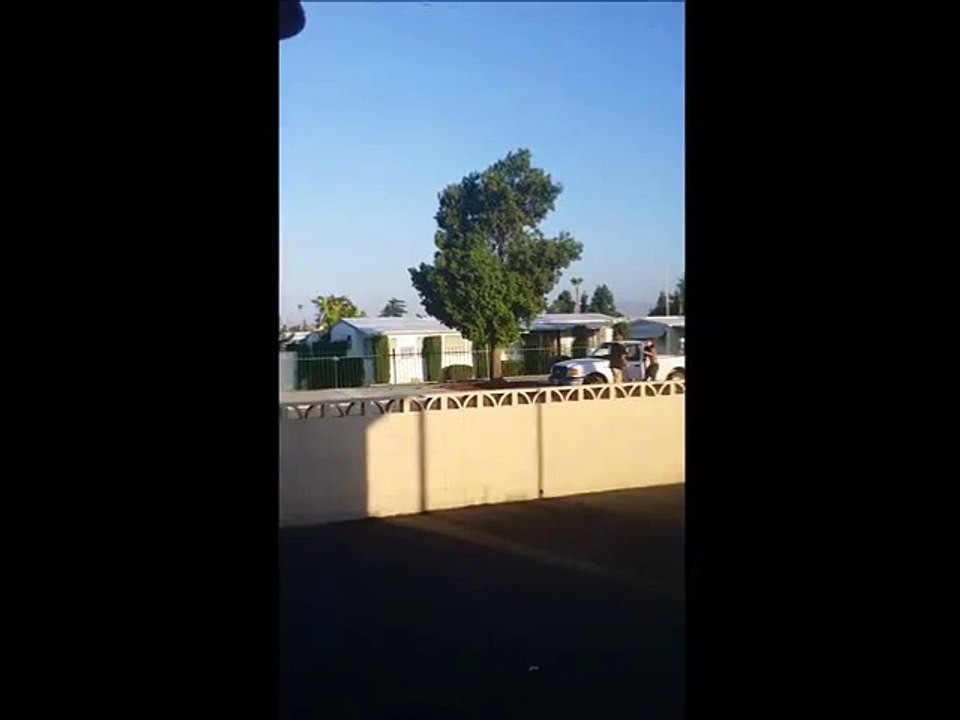 Un homme se fait percuter pendant un road rage