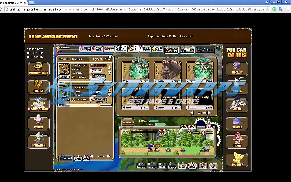 Pixel Hero Hack Cheats Tool - Free Gold and Diamonds