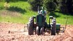 1947 John Deere G Planting Corn with 1240 planter