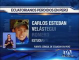 Confirman hallazgo de los cuerpos de los montañistas ecuatorianos perdidos en Perú