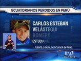 Confirman hallazgo de los cuerpos de los montañistas ecuatorianos perdidos en Perú