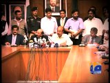 CM Sindh raises questions over FIA, NAB raids, vows legal action-Geo Reports-06 Aug 2015
