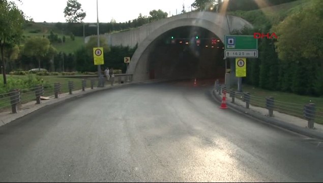 Tünelde bomba paniği