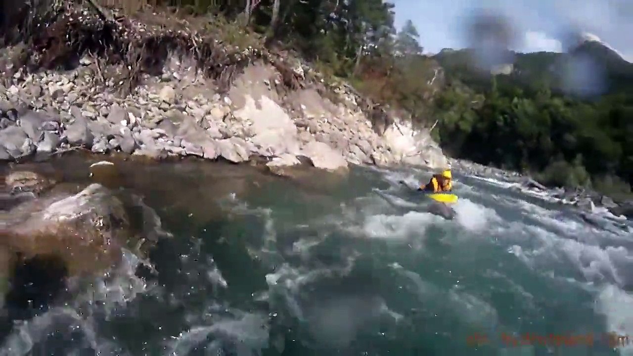 Hydrospeed - Ubaye, Ex infrans du haut