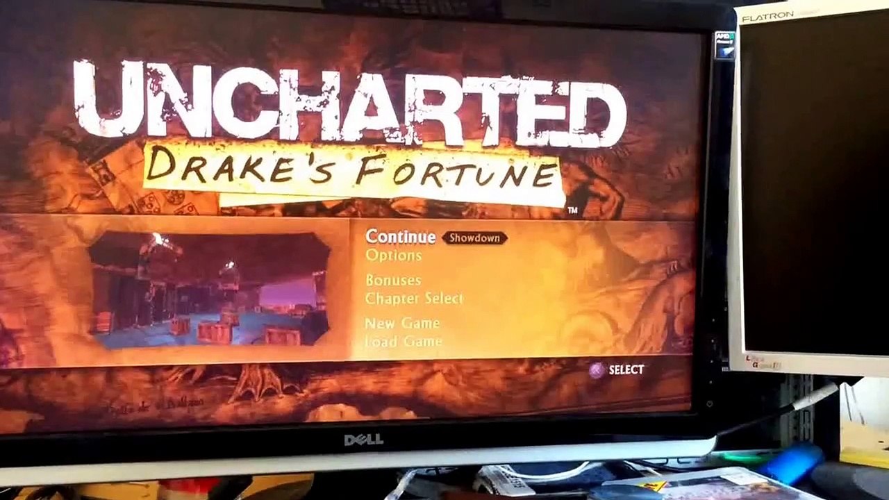 Uncharted: Drake's Fortune - Freezing issue on continue.