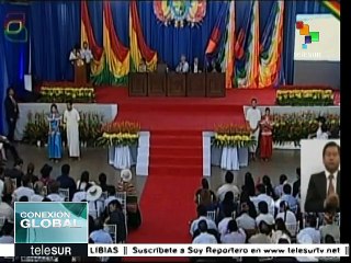 Evo Morales: Bolivia, el más confiable en AL, mora crediticia de 1.6%