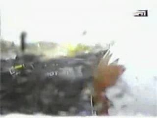 Impact frontal - grave accident auto