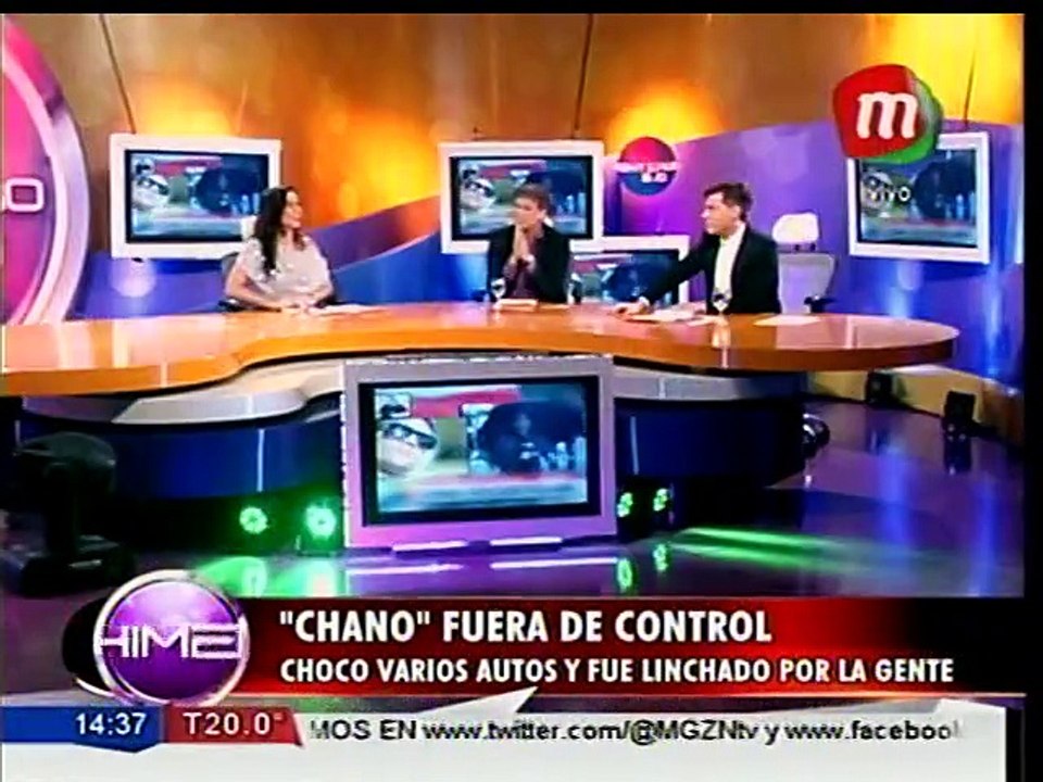 El choque múltiple de Chano de Tan Biónica