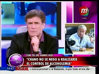 El abogado de Chano afirma que no se negó a realizarse el test de alcoholemia