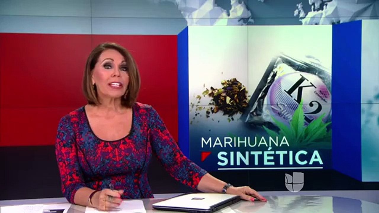 Así reaccionó un hombre tras probar la marihuana sintética