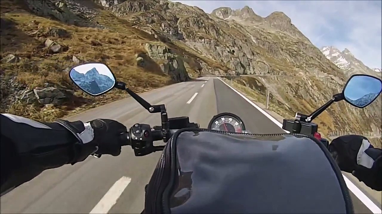 YAMAHA MT01 Sustenpass Teil 2