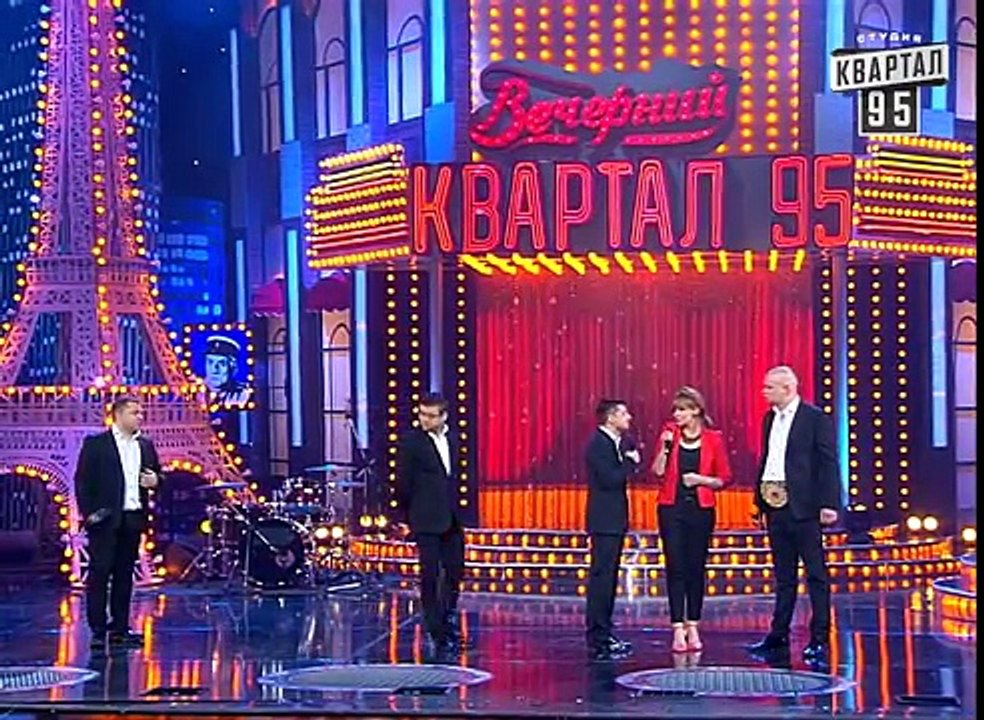 Владимир Зеленский от лица студии "Квартал 95"...