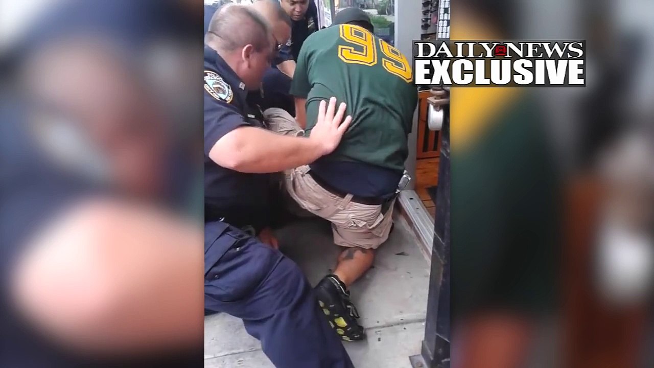 Eric Garner video - Unedited version