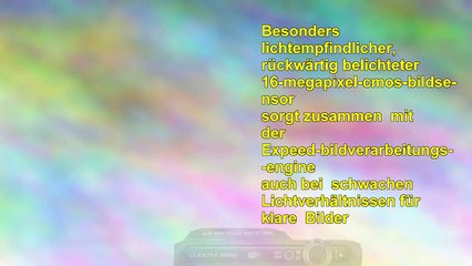 Nikon Coolpix S6500 Digitalkamera 16 Megapixel 12fach opt Zoom 76