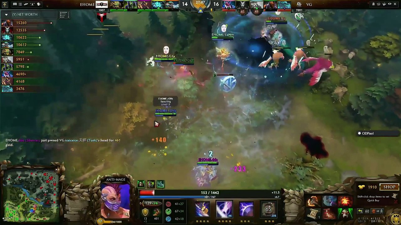 Dota 2 How to Counter Snowball - EHOME vs VG