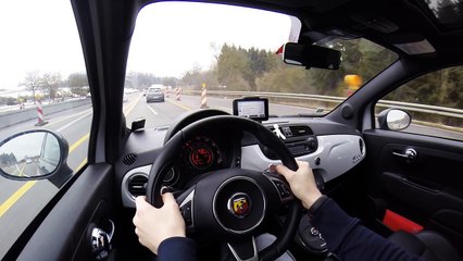 Abarth 595 turismo Autobahn
