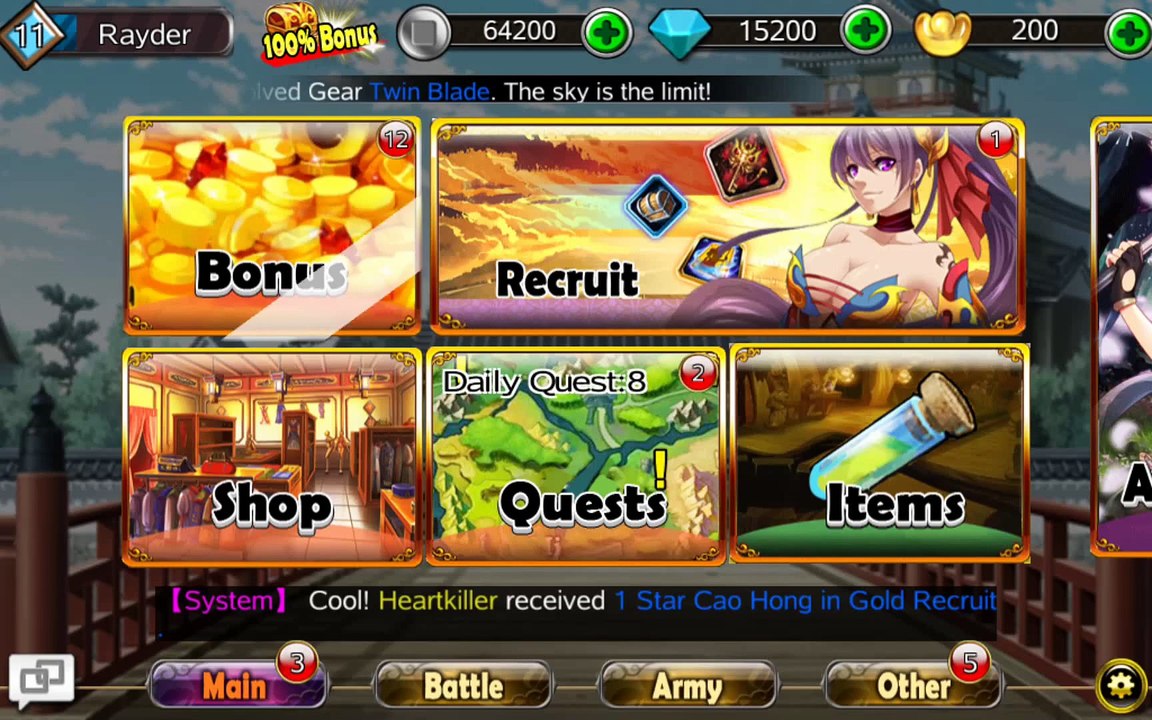Chaos Dynasty - Android gameplay PlayRawNow